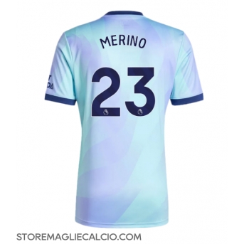Arsenal Mikel Merino #23 Maglia Gara Terza Repliche 2024-25 Maniche Corte